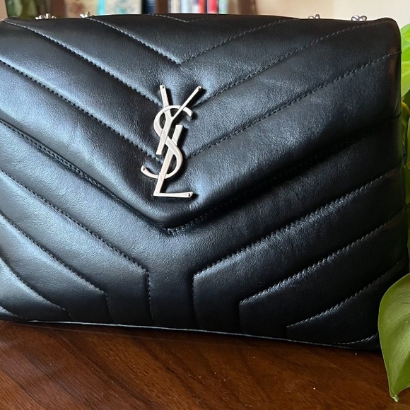 Ysl Loulou Small Black with silver Goldwear - Picture 2 of 6